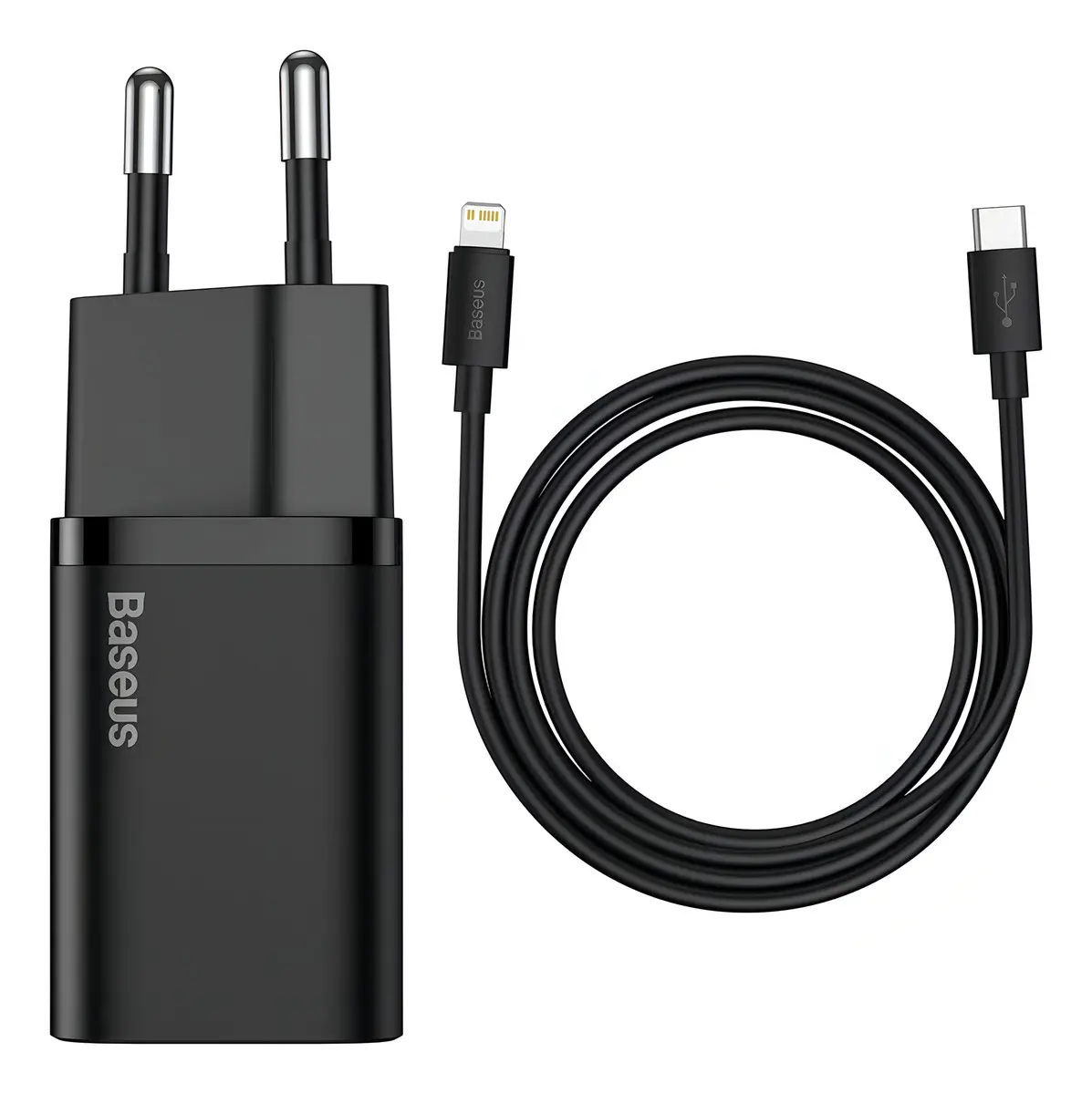 Oferta: Carregador De Parede Turbo 20w Tipo-c Baseus + Cabo iPhone Cor Azul - TekOfertas