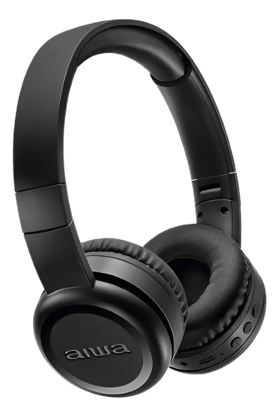 Oferta: Fone de Ouvido Headphone AIWA AWS-HP-03-B Bluetooth bateria com até 100 horas de duração Cor Preto - TekOfertas