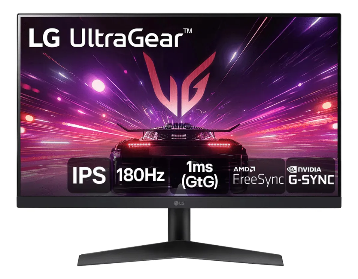 Oferta: Monitor Gamer LG UltraGear 24” 24GS60F-B IPS Full HD 180Hz 1ms (GtG) NVIDIA® G-SYNC® AMD FreeSync™ HDR10 sRGB 99% HDMI DisplayPort - TekOfertas