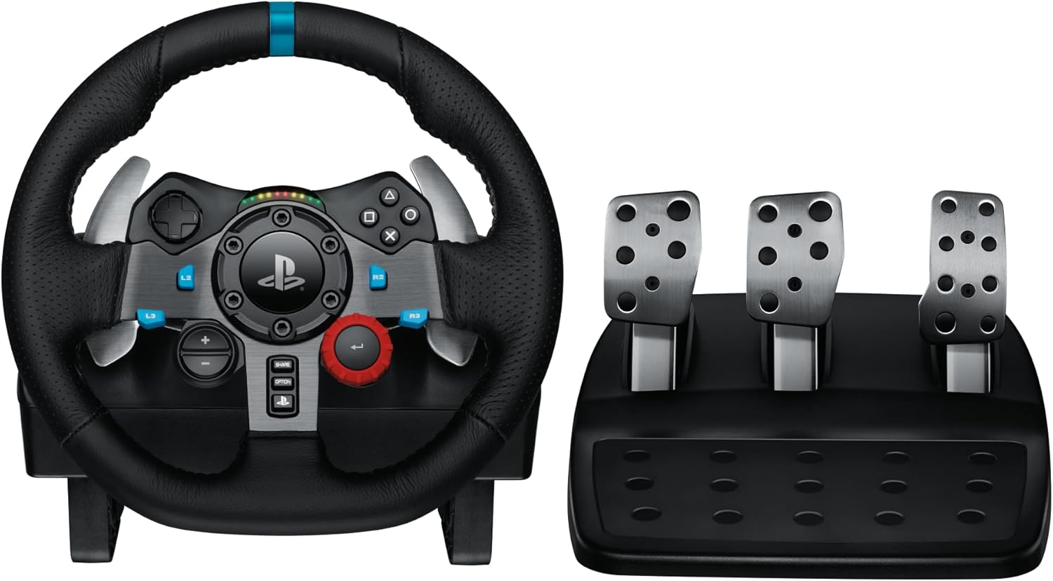Oferta: Volante e Pedais Logitech G29 Driving Force com Force Feedback para PS5, PS4, PS3 e PC - TekOfertas