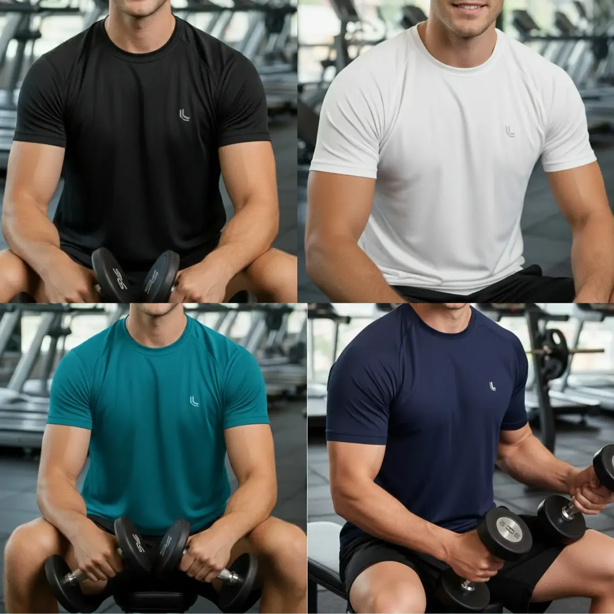 Oferta: Kit 2 Camiseta Dry Masculina Fit Lupo Básica Academia - TekOfertas