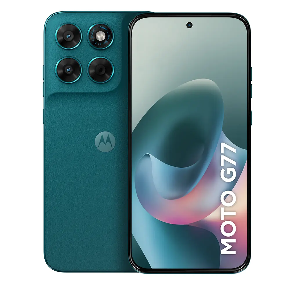 Oferta: Smartphone Motorola Moto G77 5g - 256gb 24gb (8gb Ram + 16gb Ram Boost) Camera 108mp Ultra-pixel, Tela 1.5k Extreme Amoled 120hz, Ultrarresistente - Verde-escuro - TekOfertas