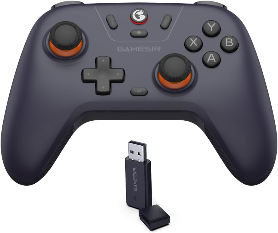 Oferta: GameSir Nova Lite Controle Bluetooth e Sem Fio 2.4G para PC Windows, Celular Android iPhone, Nintendo Switch e Steam Deck, Gamepad com Hall Effect Anti-Drift, Turbo, Vibração, Dongle USB - TekOfertas