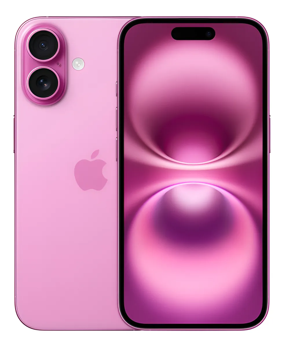 Oferta: Apple iPhone 16 (128 GB) - Rosa - Distribuidor Autorizado - TekOfertas