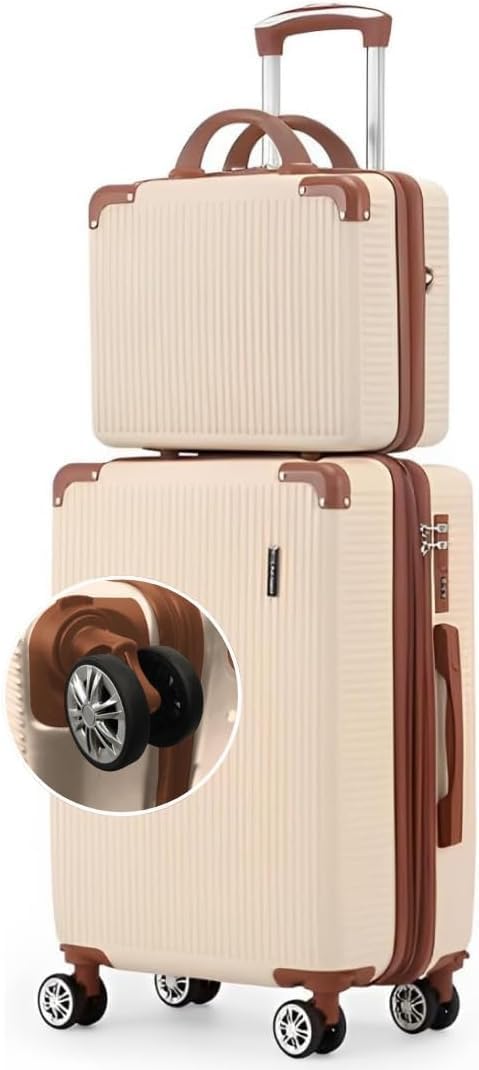 Oferta: Mala de Bordo 10kg com Frasqueira Bagagem de Mão Expansivel Aprovada ANAC com 4 Rodas duplas 360° Cadeado AntiFurto TSA Mala de Viagem Alça Lateral com Divisória, Leve Resistente - TekOfertas