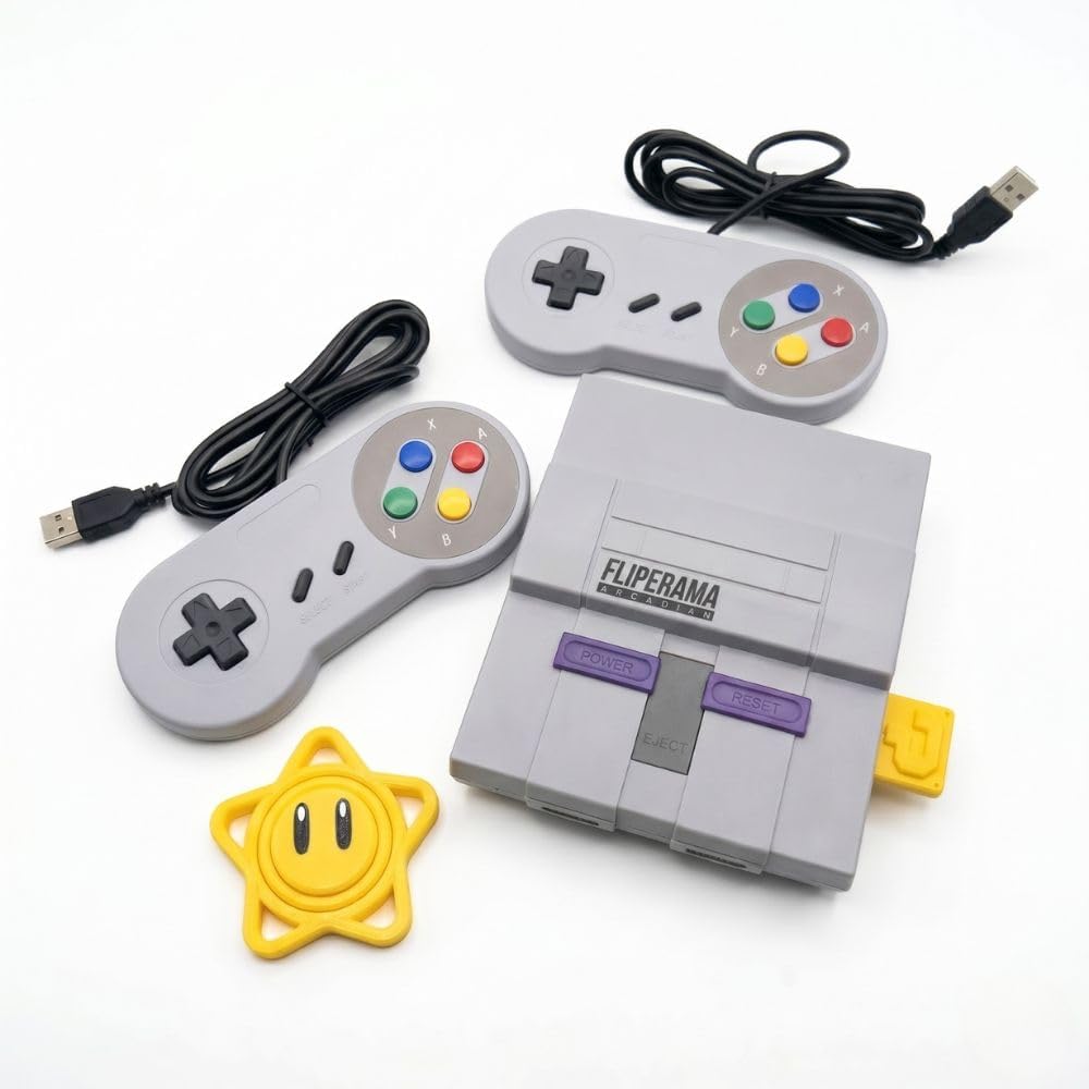 Oferta: Game Retro Mini Super Nintendo + 2 Controles + todos os Jogos de Snes - TekOfertas