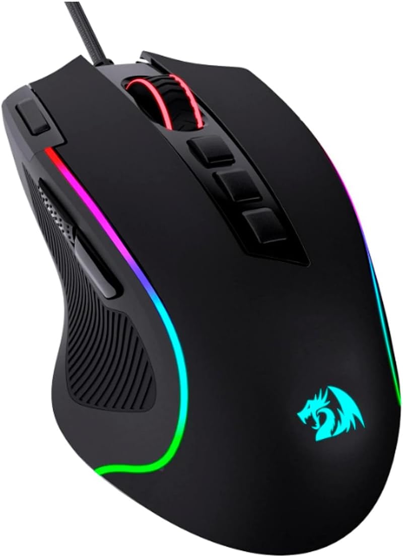 Oferta: Mouse Gamer Redragon Predator M612-RGB | RGB, Preto - TekOfertas