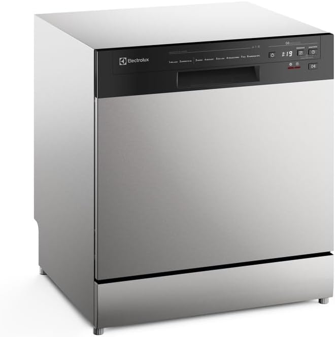 Oferta: Lava-Louças Electrolux 8 Serviços Inox com Programa Lava e Seca 50min 127v LS08E - TekOfertas
