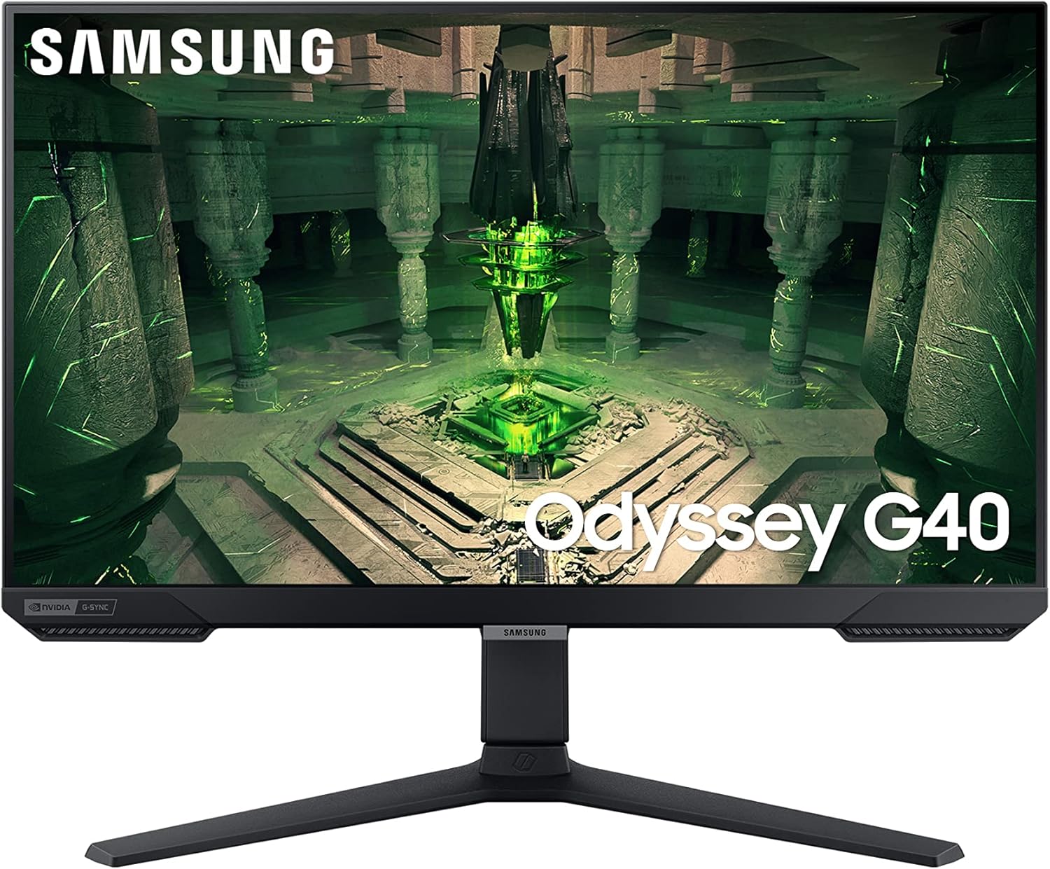 Oferta: SAMSUNG Monitor Gamer Odyssey 25", FHD, 240 Hz, 1ms, com ajuste de altura, HDMI, DP, Gsync, Freesync, Preto, Série G40 - TekOfertas