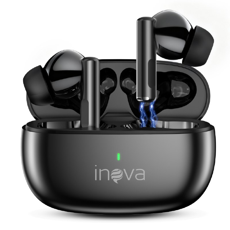 Fone sem fio bluetooth INOVA original fone iphone e Android sem fio headset gamer earpods microfone