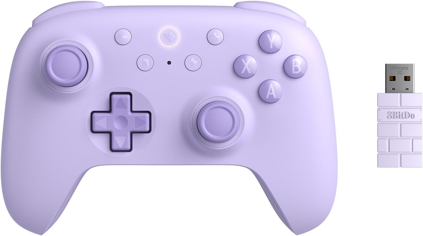 Oferta: Controlador sem fio 8BitDo Ultimate 2C para Windows PC e Android, com taxa de polling de 1000 Hz, joysticks e gatilhos com efeito Hall e botões L4/R4 remapeáveis  - TekOfertas