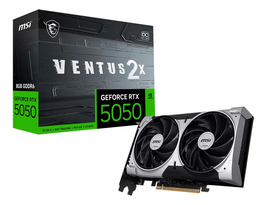 Oferta: Placa De Vídeo Nvidia Geforce Msi Rtx5050 8gb Ventus 2x Oc - TekOfertas