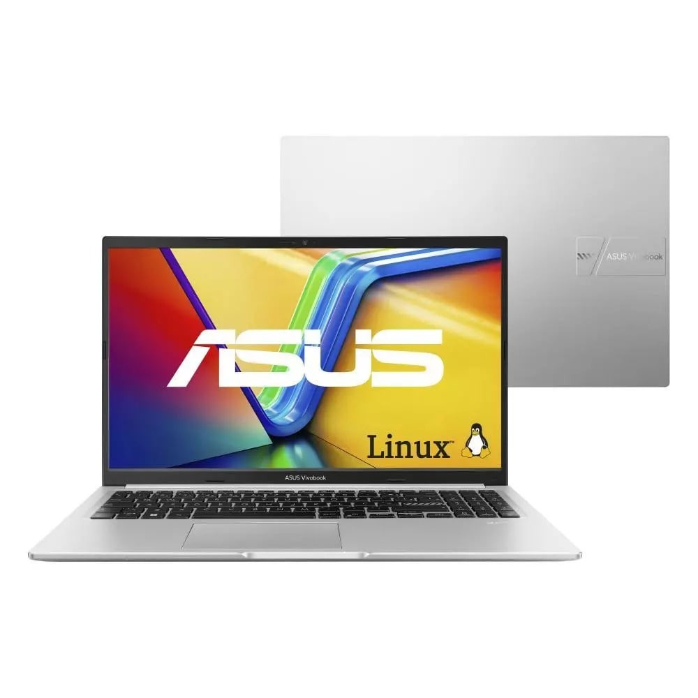 Oferta: Notebook ASUS Vivobook 15 M1502YA AMD Ryzen 7 5825U 8GB Ram 512GB SSD Linux 15,6" FHD Silver - NJ611 - TekOfertas