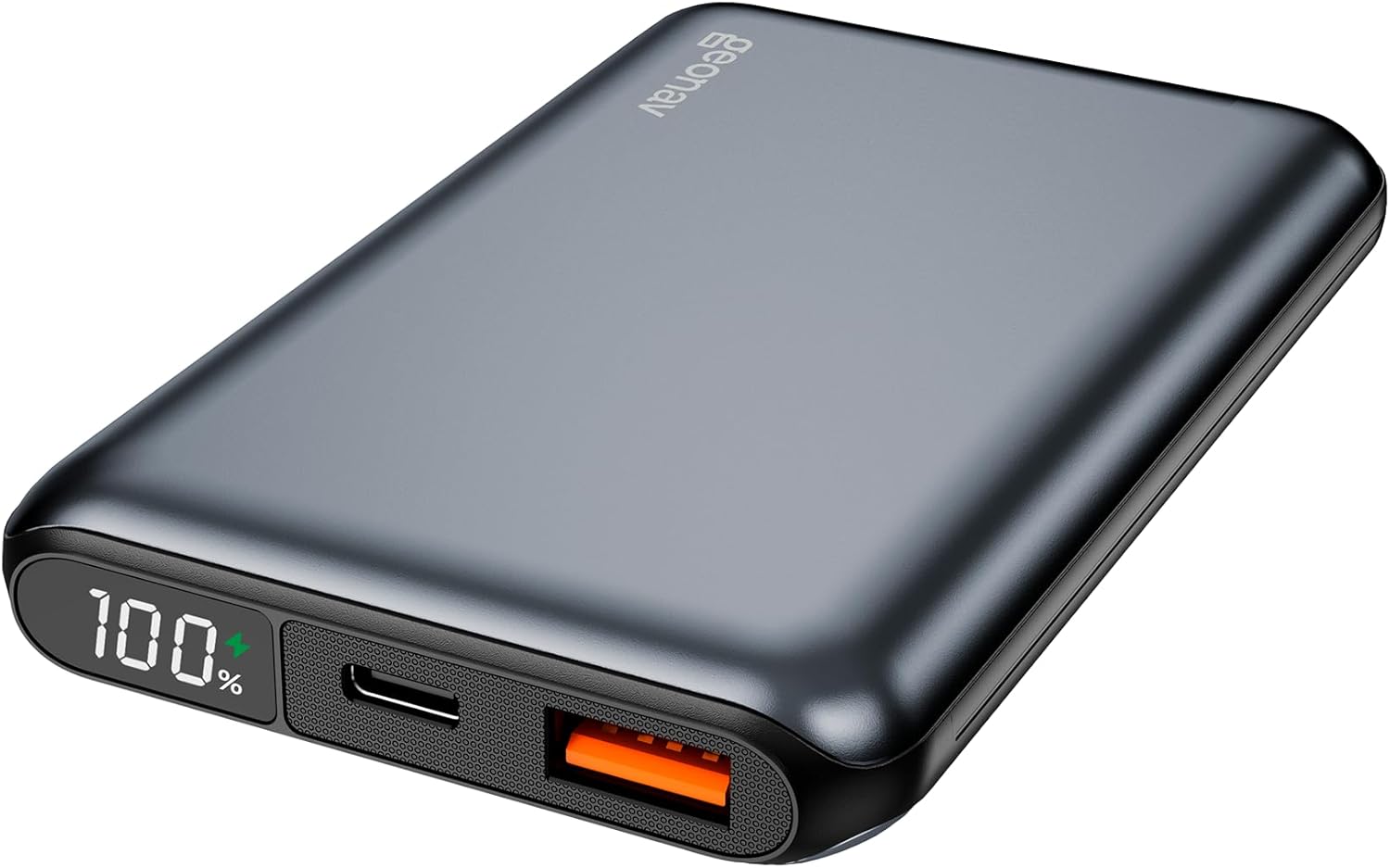 Oferta: Geonav Power Bank, Carregador Portátil Universal 10.000mAh, USB-A (até 18W) + USB-C (até 20W), Compacto, Carregamento Rápido, Pass Through, Led Indicador de Bateria, PB10K20WSG, Cinza espacial - TekOfertas