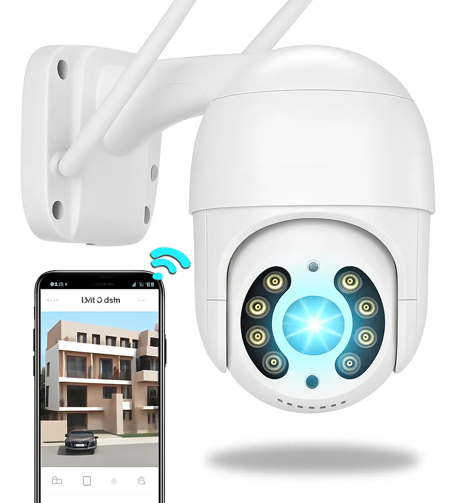 Oferta: Câmera Ip A8 App Icsee Infravermelho Prova D'água Externa Wifi Hd Cor Branco - TekOfertas