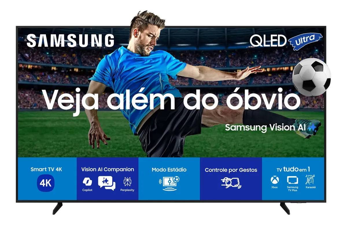 Oferta: Samsung Vision AI TV 50" QLED Ultra 4K Q7F 2025 - TekOfertas