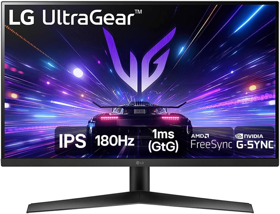 Oferta: Monitor Gamer LG UltraGear 27” 27GS60F-B IPS Full HD 180Hz 1ms (GtG) NVIDIA® G-SYNC® AMD FreeSync™ HDR10 sRGB 99% HDMI DisplayPort - TekOfertas
