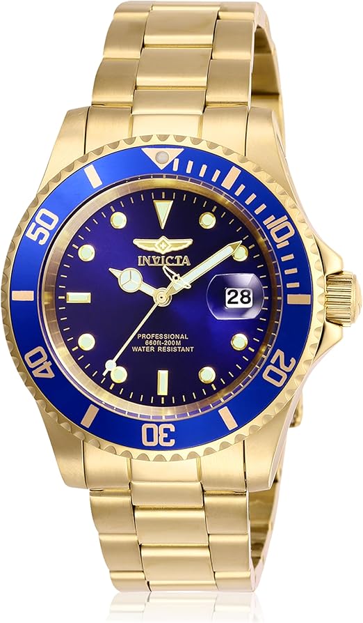 Oferta: Invicta Relógio masculino de quartzo Pro Diver com pulseira de aço inoxidável - TekOfertas