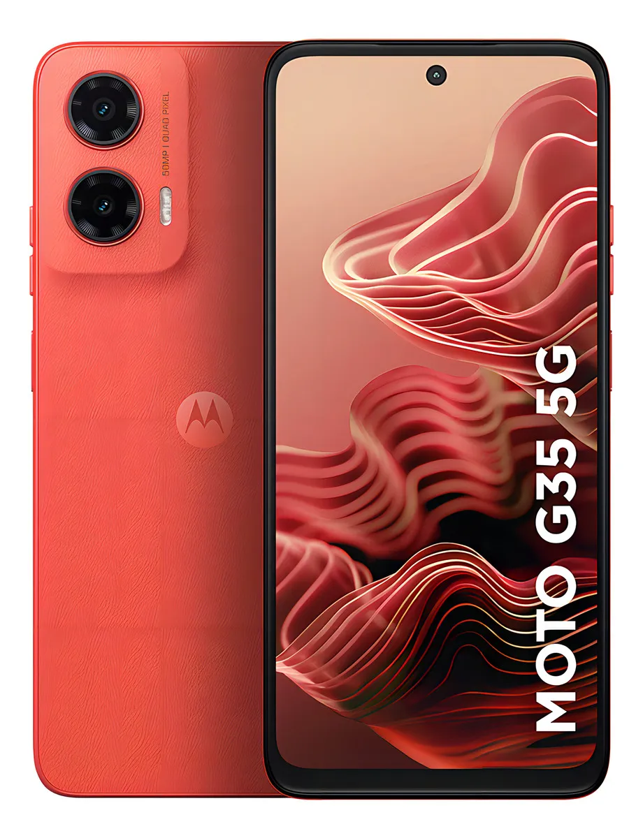 Oferta: Moto G35 Coral 5G, 256GB, 12GB RAM Boost, Câmera 50MP - TekOfertas