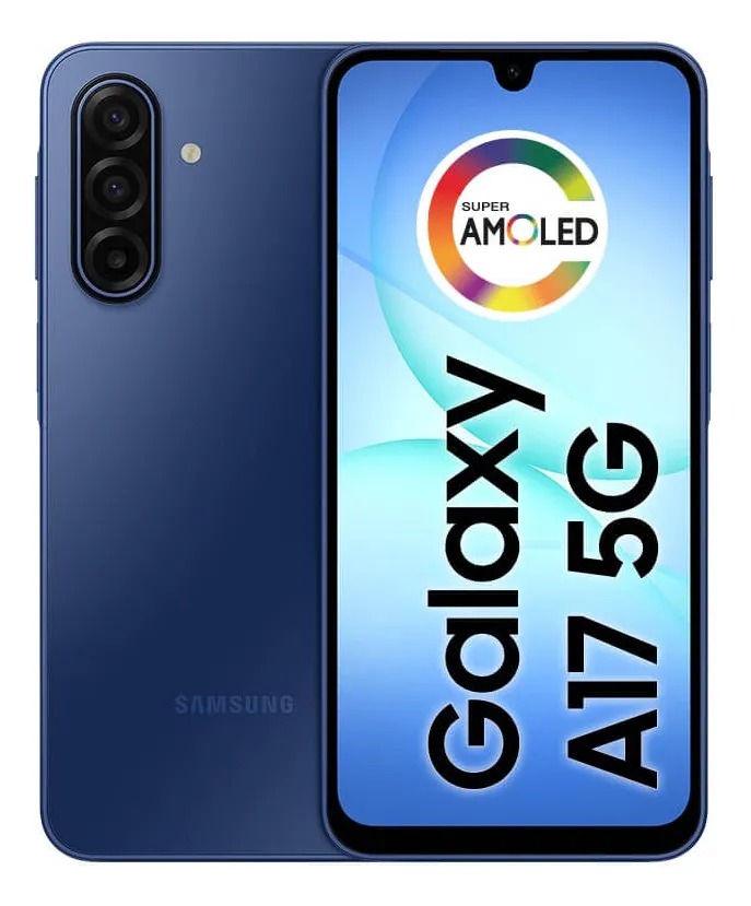 Oferta: Celular Samsung Galaxy A17 5g Com Ia, 128gb, 4gb Ram, Câm De 50mp, Tela De 6.7 , Nfc, Ip54 - Azul - TekOfertas