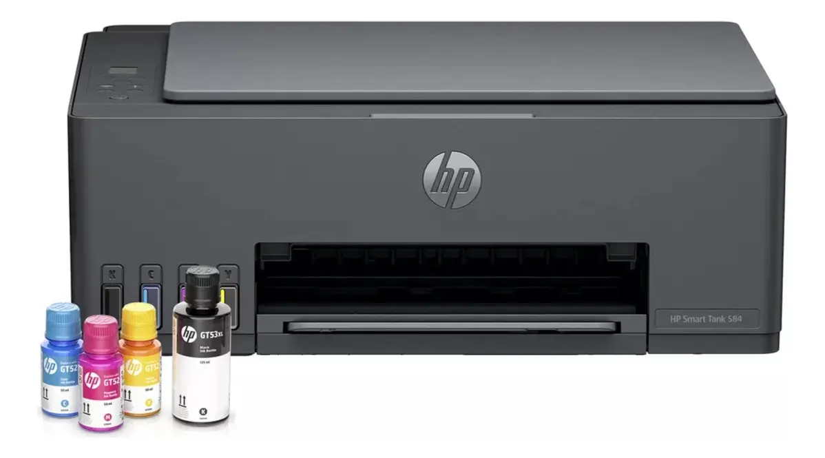 Oferta: Impressora Multifuncional HP Smart Tank 584 - Preta - TekOfertas