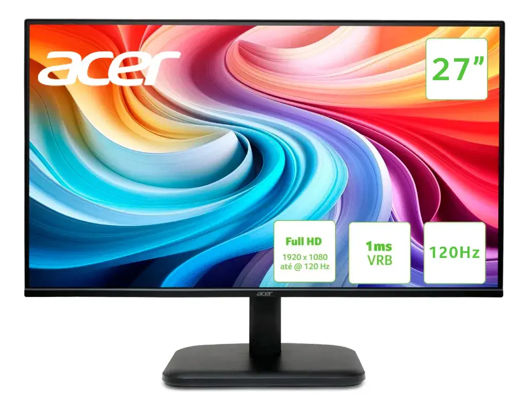 Oferta: Monitor Gamer Acer EK271 GBI de 27" Full HD IPS 120Hz - TekOfertas