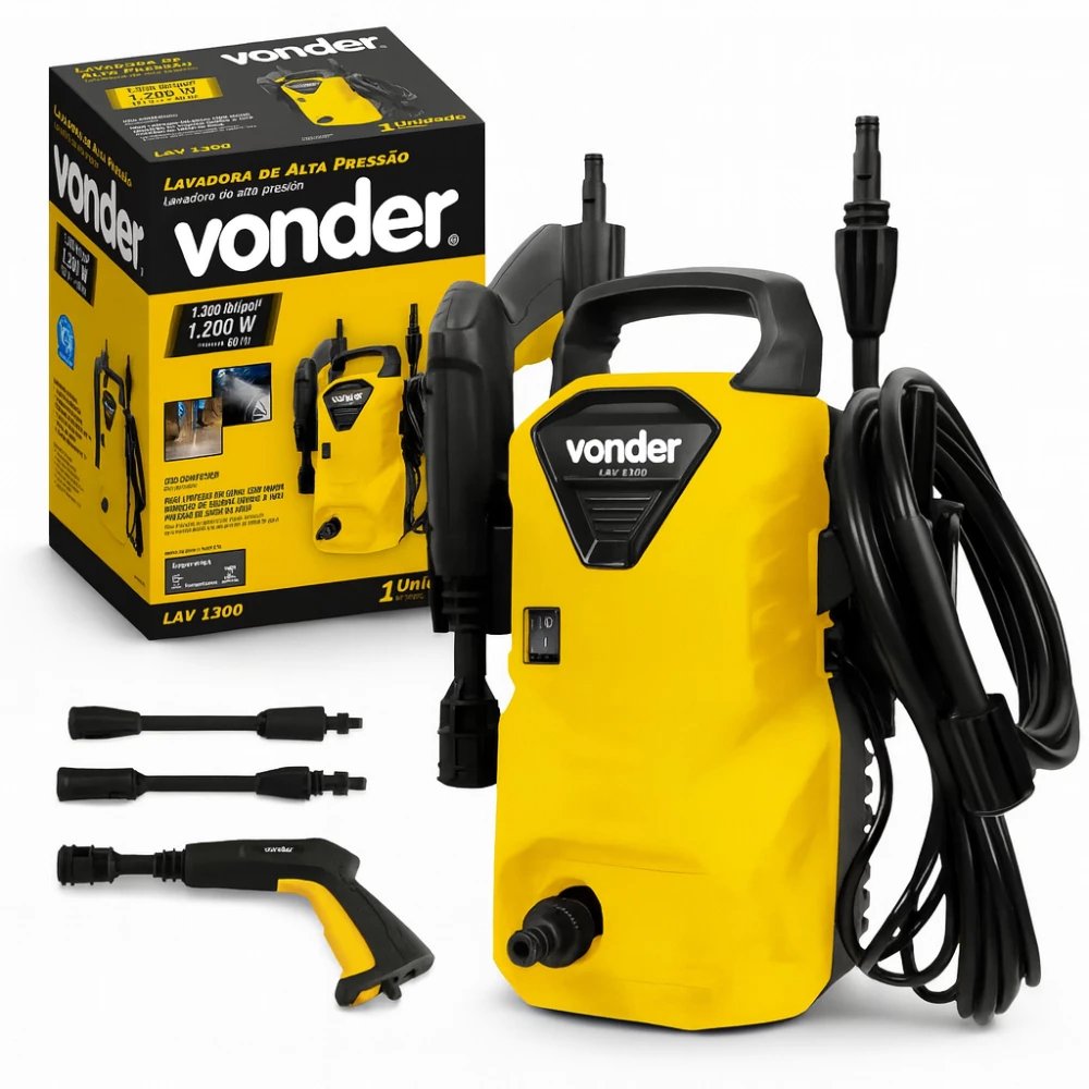 Oferta: Lavadora De Alta Pressão Vonder Lav1300 - TekOfertas